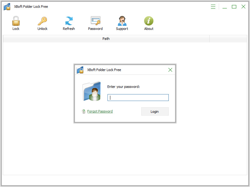 XBoft Folder Lock 1.1 full