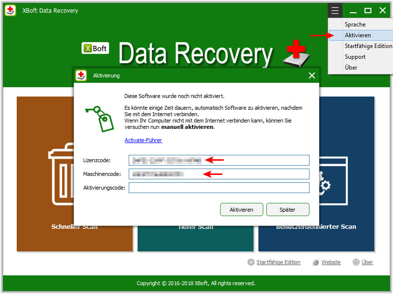 xboft datenwiederherstellung