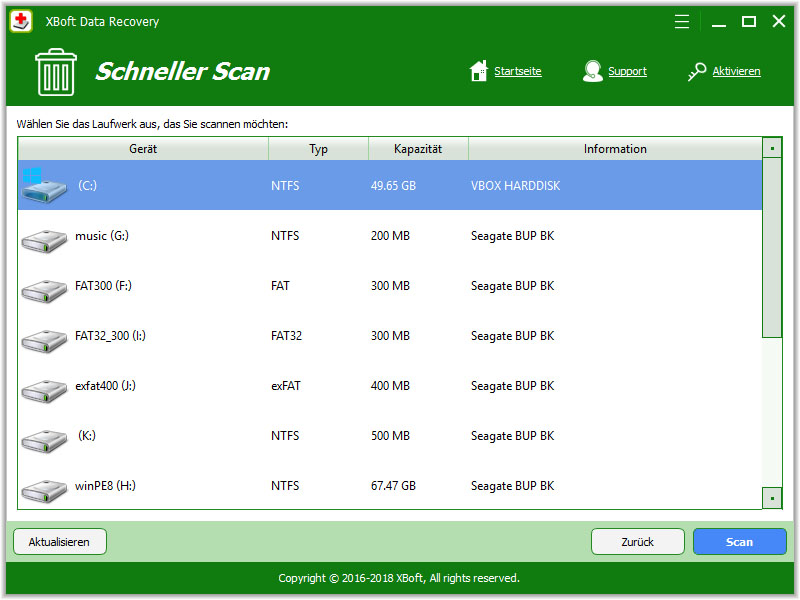 xboft datenwiederherstellung