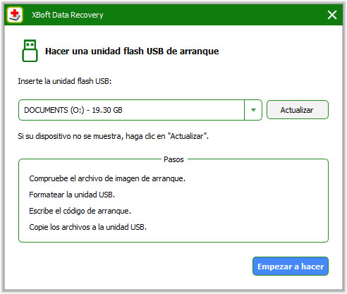 recuperación de datos xboft