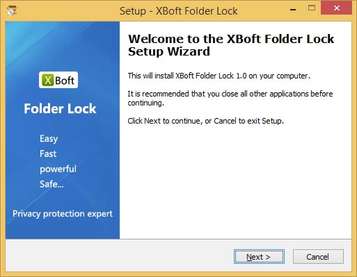 XBoft Folder Lock